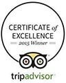 Certificate Of Excellence Winner 2015